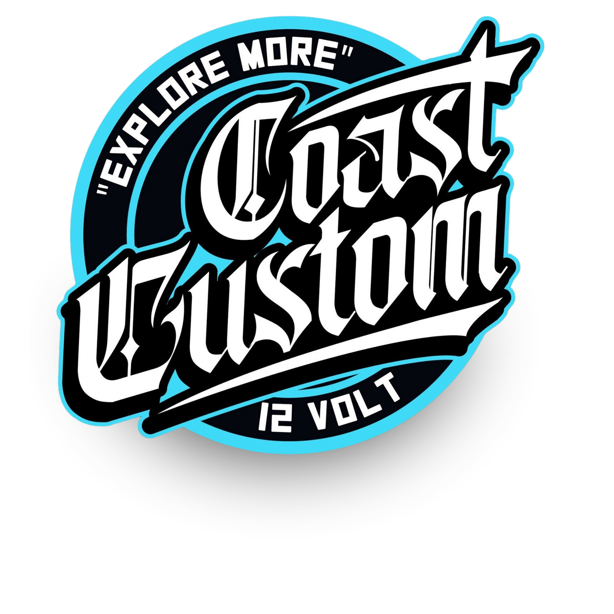 Coast Customs 12 Volt Logo Transparent Background 2
