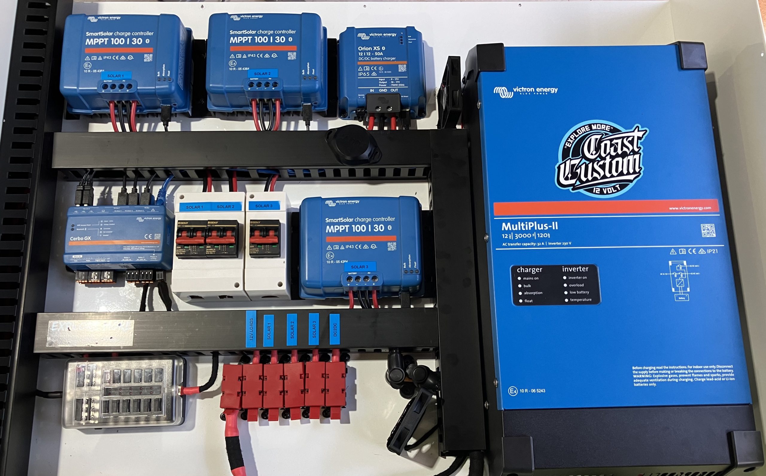 Iveco Truck: Victron Offgrid Full Build