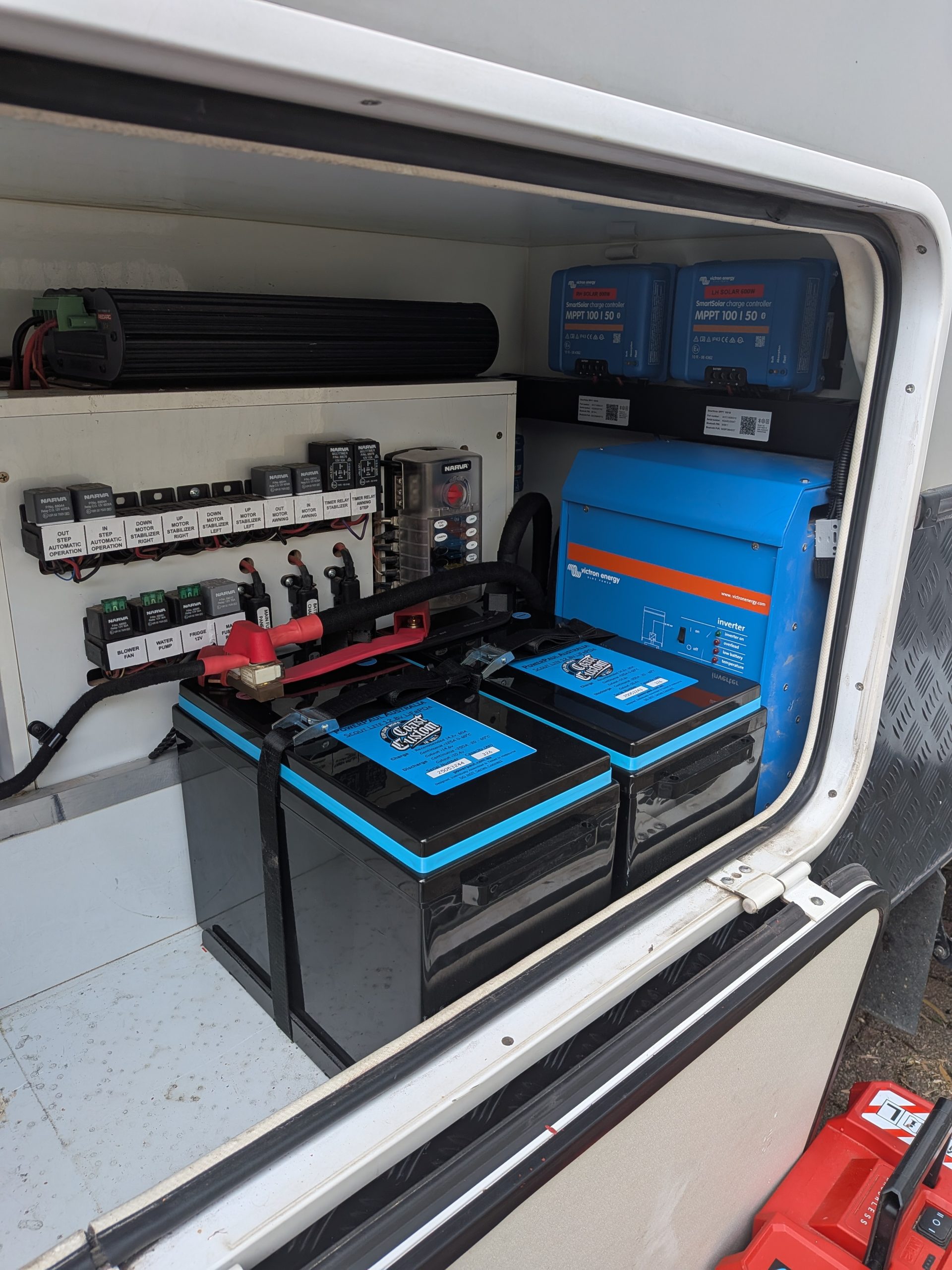 Sunliner Habitat RV: Offgrid Powerpaul Lithium Victron