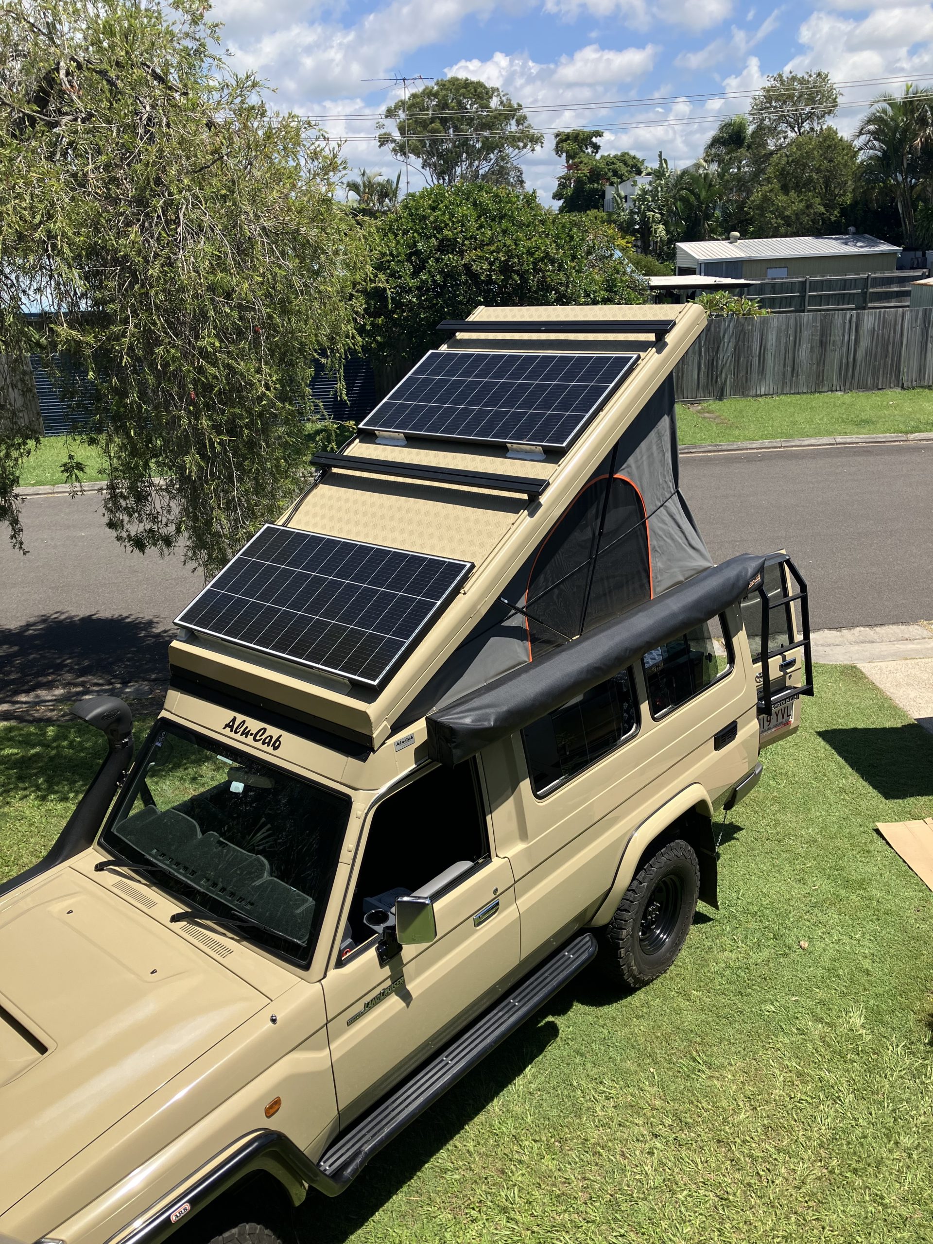 Toyota Troopy Landcruiser: Rooftop Conversion Offgrid Full Build